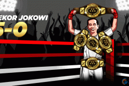 Rekor Jokowi di Pemilu: 5-0