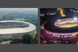 Seberapa Mirip Stadion Manahan dengan Gelora Bung Karno?